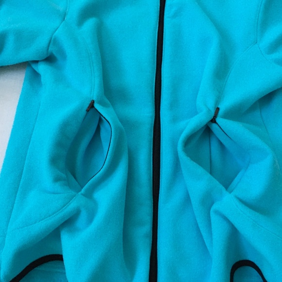 GEAR Luxe Fleece Full Zip Jacket Size Large Blue - Picture 7 of 15